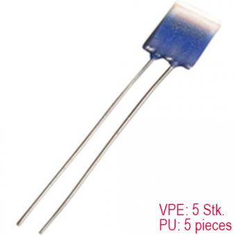 Platinum temperature sensor, PU: 5 pieces Pt500 | F 0,3 (Class B) DIN EN 60751 conform | (LxWxH) 2.3x 2.1x 1.5 mm